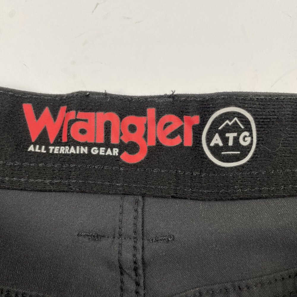 Wrangler All Terrain Gear Hiking Pants Mens 34x32 Black Nylon Stretch ATG - Picture 6 of 9
